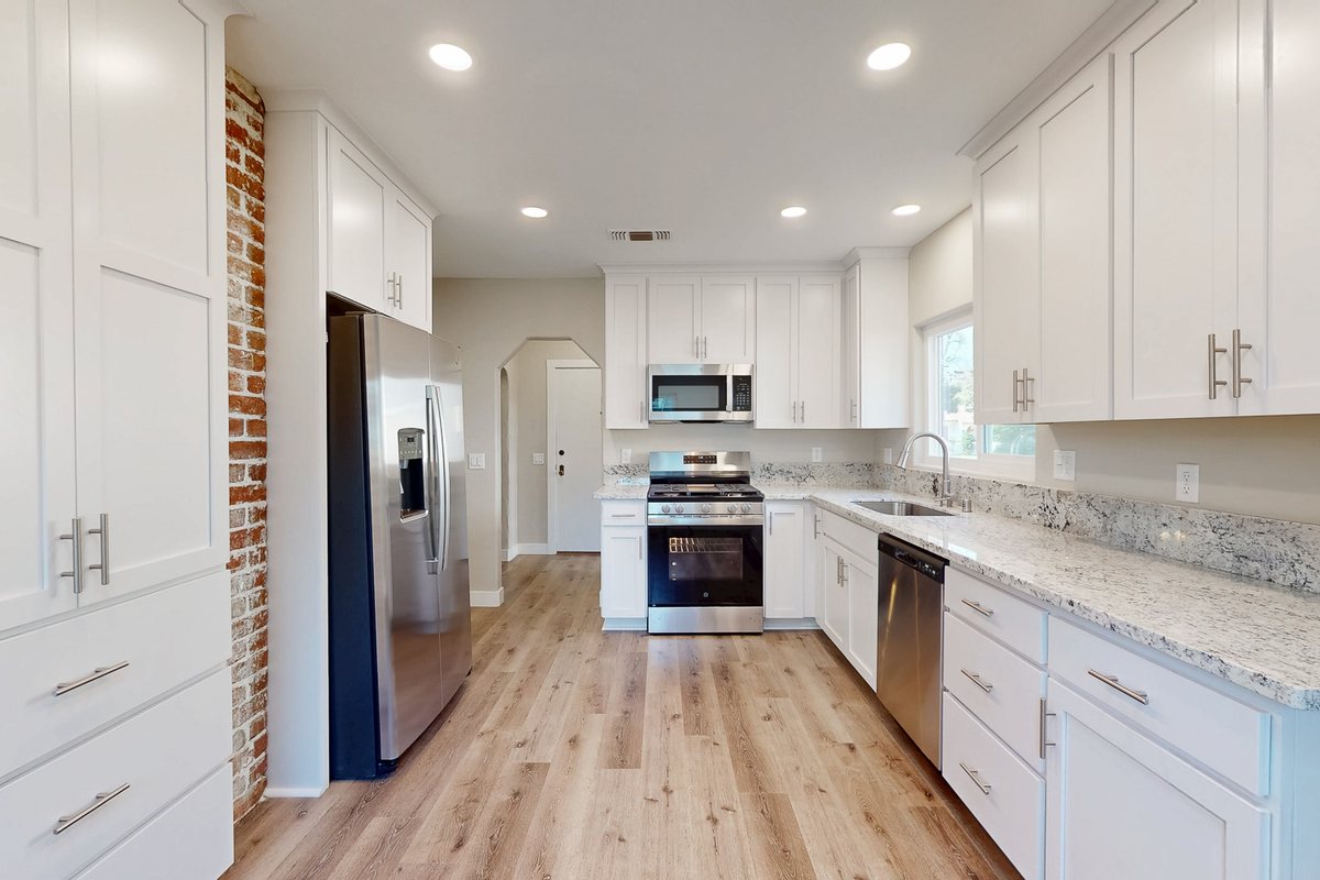 845 Olive St, Yuba City — kitchen after renovation by Yuba Sutter Real Estate Group