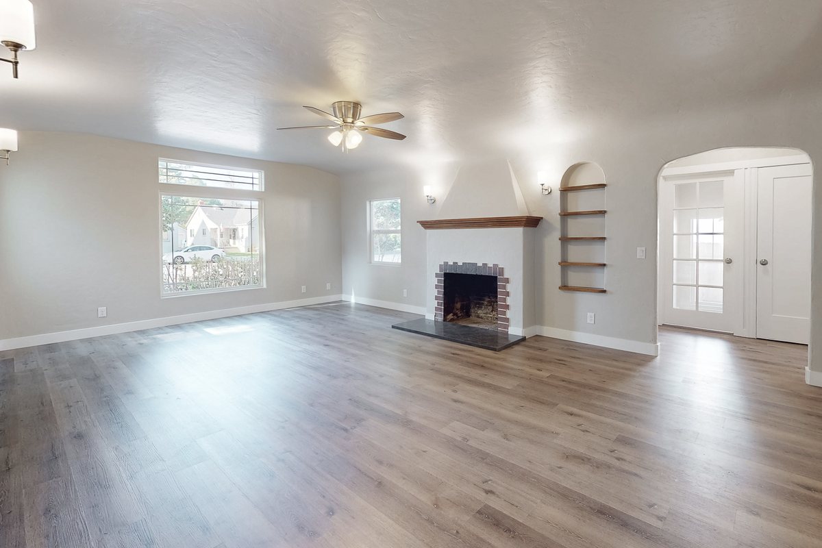 845 Olive St, Yuba City — living room after renovation by Yuba Sutter Real Estate Group